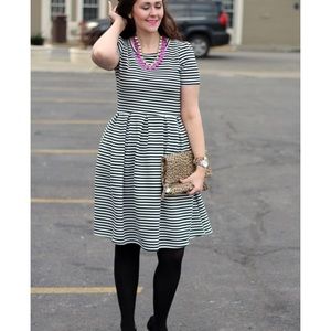 Lularoe Striped Amelia Dress